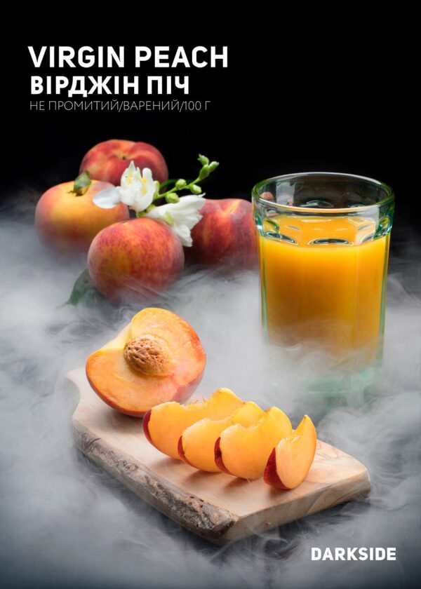 Дарксайд Україна купити тютюн Darkside Virgin Peach (Вiрджiн Пiч) 100 г