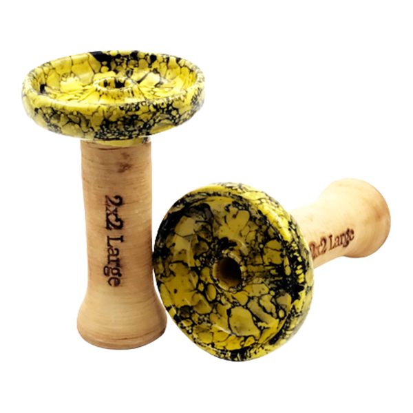 Чаша 2x2 Hookah Large Yellow Купить чаша 2x2 Hookah Large Yellow