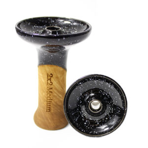 Купить чаша 2x2 Hookah Medium Black Kosmos