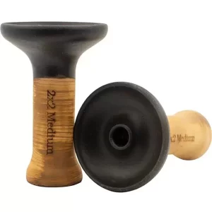 Купить чаша 2x2 Hookah Medium NEW Black Matte