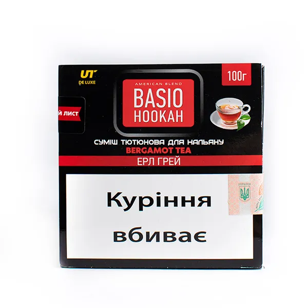 Купити тютюн для кальяну Basio Ерл Грей 100 г Замовити тютюн для кальяну Basio Ерл Грей 100 г