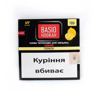 Замовити тютюн для кальяну Basio Лимон 100 г