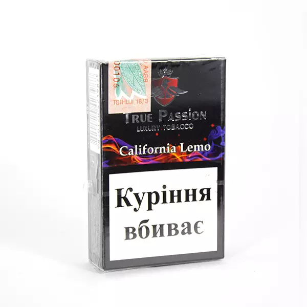 Купити тютюн для кальяну True Passion California Lemo 50 г Замовити тютюн для кальяну True Passion California Lemo 50 г