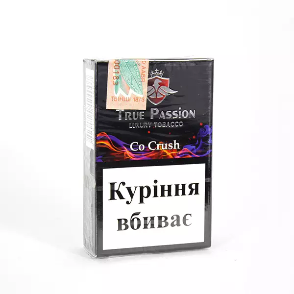 Купити тютюн для кальяну True Passion Co Crush 50 г Замовити тютюн для кальяну True Passion Co Crush 50 г