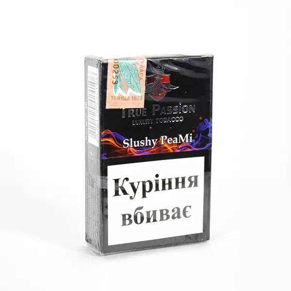 Купити тютюн для кальяну True Passion Slushy PeaMi 50 г Замовити тютюн для кальяну True Passion Slushy PeaMi 50 г