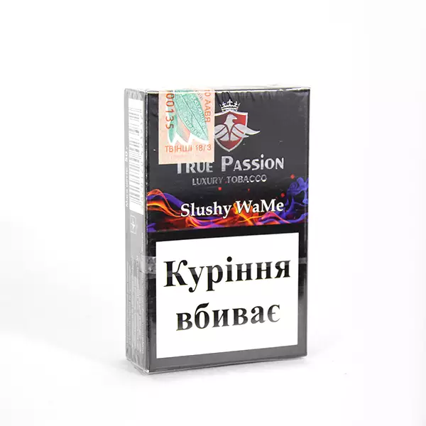 Купити тютюн для кальяну True Passion Slushy WaMe 50 г Замовити тютюн для кальяну True Passion Slushy WaMe 50 г