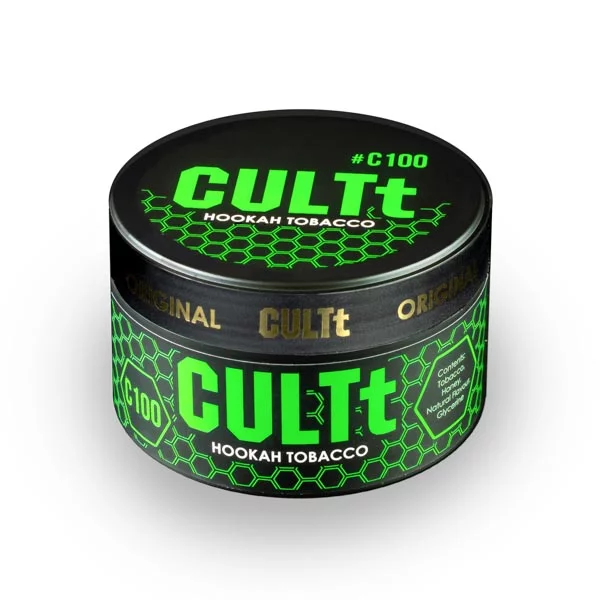 Купити тютюн CULTt 100g. C100 GREEN APPLE ICE Замовити тютюн CULTt 100g. C100 GREEN APPLE ICE