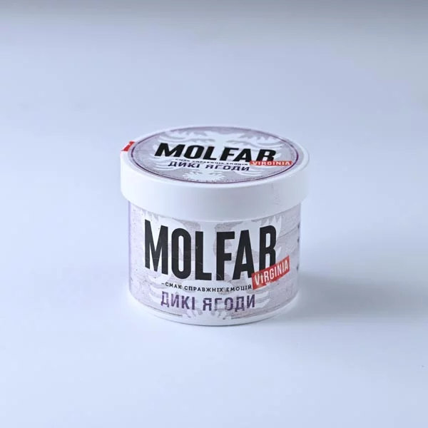 Купити тютюн MOLFAR VL 60g. Дикі Ягоди Замовити тютюн MOLFAR VL 60g. Дикі Ягоди