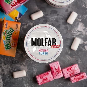 Замовити тютюн MOLFAR VL 60g. Жуйка Turbo
