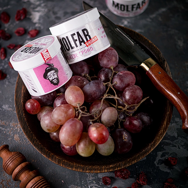 Купити тютюн MOLFAR VL 100g. Рожеве Гроно Замовити тютюн MOLFAR VL 100g. Рожеве Гроно