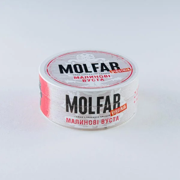 Купити тютюн MOLFAR VL 100g. Малинові Вуста Замовити тютюн MOLFAR VL 100g. Малинові Вуста