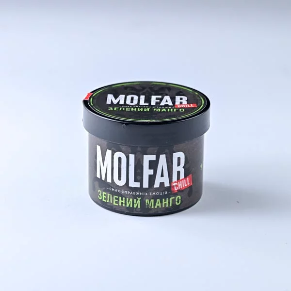 Купити тютюн MOLFAR CL 40g. Зелений Манго Замовити тютюн MOLFAR CL 40g. Зелений Манго