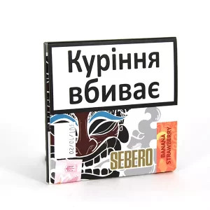 Замовити тютюн Sebero Банан-полуниця 40 г
