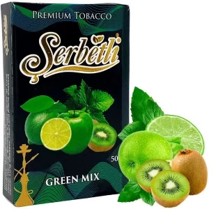 Замовити тютюн Serbetli GREEN MIX