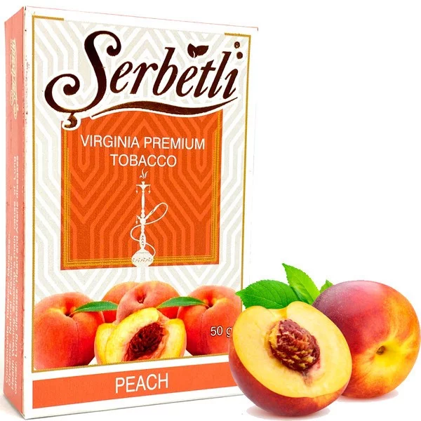 Купити тютюн Serbetli PEACH Замовити тютюн Serbetli PEACH