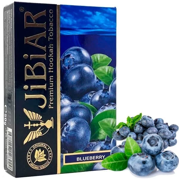 Купити тютюн Jibiar 50gr. Blueberry Замовити тютюн Jibiar 50gr. Blueberry