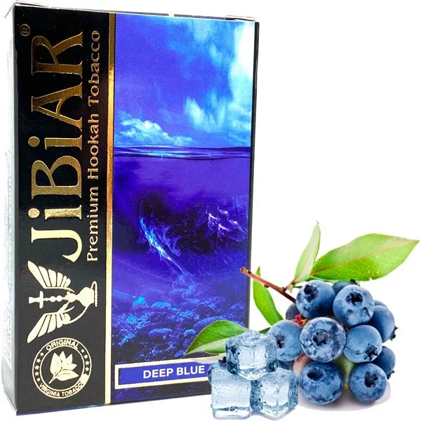Купити тютюн Jibiar 50gr. Deep Blue Замовити тютюн Jibiar 50gr. Deep Blue