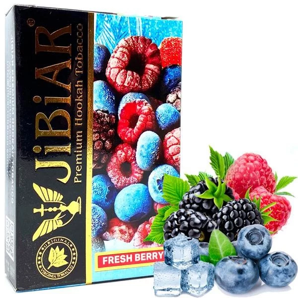 Купити тютюн Jibiar 50gr. Fresh Berry Замовити тютюн Jibiar 50gr. Fresh Berry