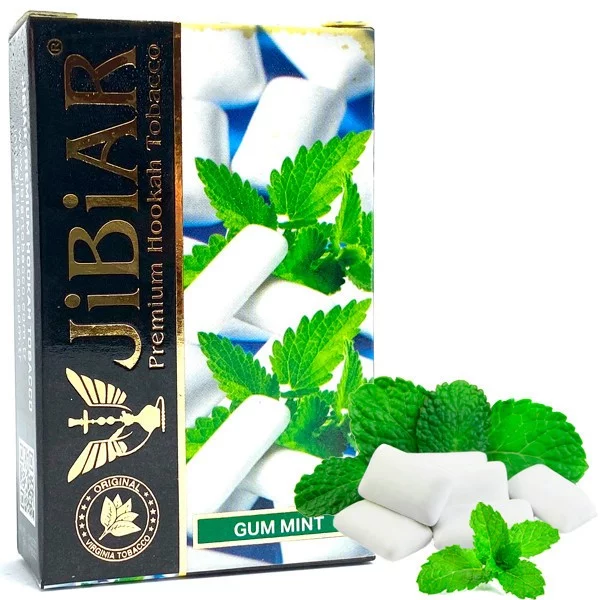 Купити тютюн Jibiar 50gr. Gum Mint Замовити тютюн Jibiar 50gr. Gum Mint