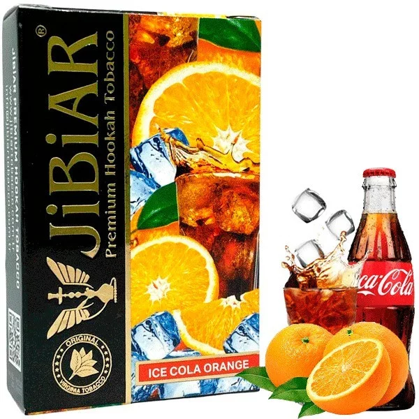 Купити тютюн Jibiar 50gr. Ice Cola Orange Замовити тютюн Jibiar 50gr. Ice Cola Orange