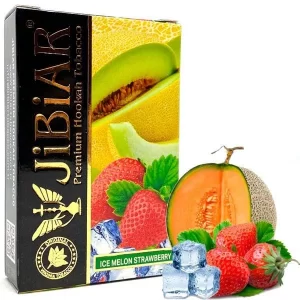 Замовити тютюн Jibiar 50gr. Ice Melon Strawberry