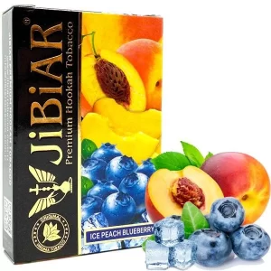 Замовити тютюн Jibiar 50gr. Ice Peach Blueberry
