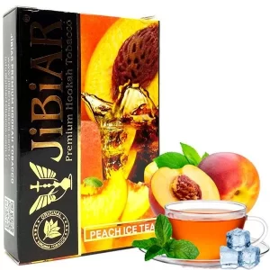 Замовити тютюн Jibiar 50gr. Peach Ice Tea