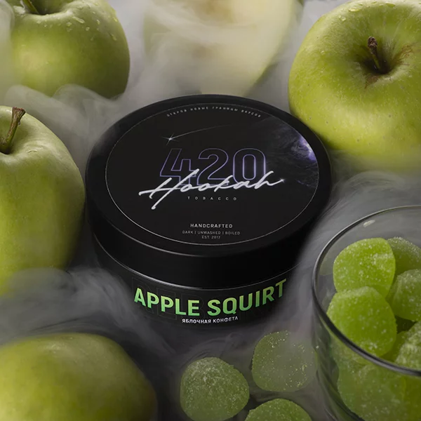 Купити тютюн 420 Apple Squirt 40g Замовити тютюн 420 Apple Squirt 40g