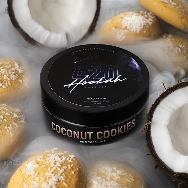 Купити тютюн 420 Coconut Cookies 40g Замовити тютюн 420 Coconut Cookies 40g