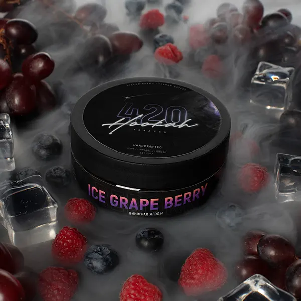 Замовити тютюн 420 Ice Grape Berry 100g