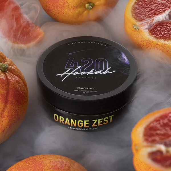 Купити тютюн 420 Orange Zest 40g Замовити тютюн 420 Orange Zest 40g
