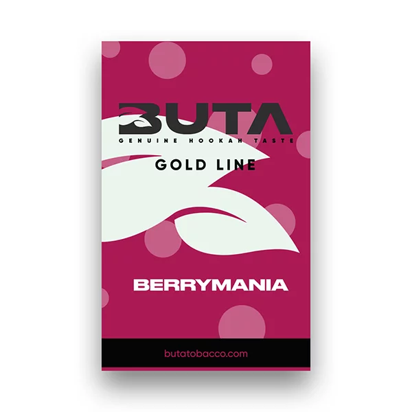 Купити тютюн Buta Gold Line 50g. Berrymania Замовити тютюн Buta Gold Line 50g. Berrymania