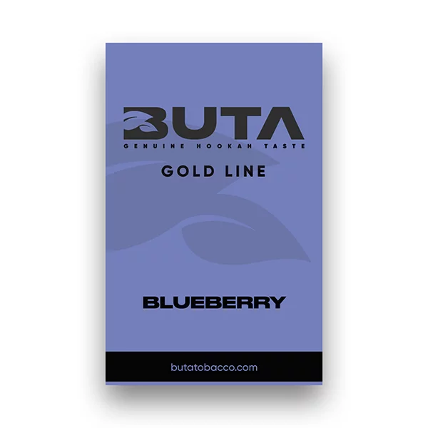 Купити тютюн Buta Gold Line 50g. Blueberry Замовити тютюн Buta Gold Line 50g. Blueberry