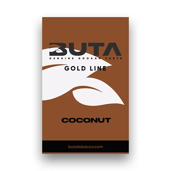 Купити тютюн Buta Gold Line 50g. Coconut Замовити тютюн Buta Gold Line 50g. Coconut