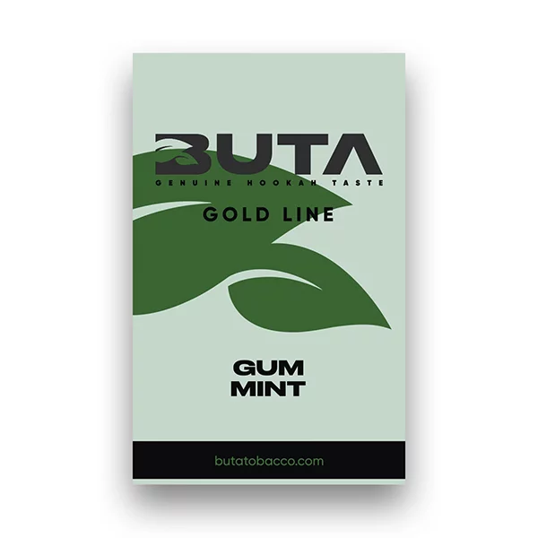 Купити тютюн Buta Gold Line 50g. Gum Mint Замовити тютюн Buta Gold Line 50g. Gum Mint