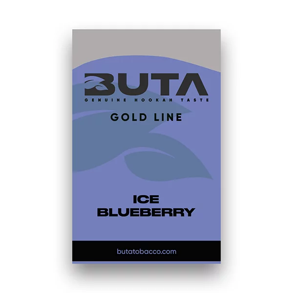 Купити тютюн Buta Gold Line 50g. Ice Blueberry Замовити тютюн Buta Gold Line 50g. Ice Blueberry