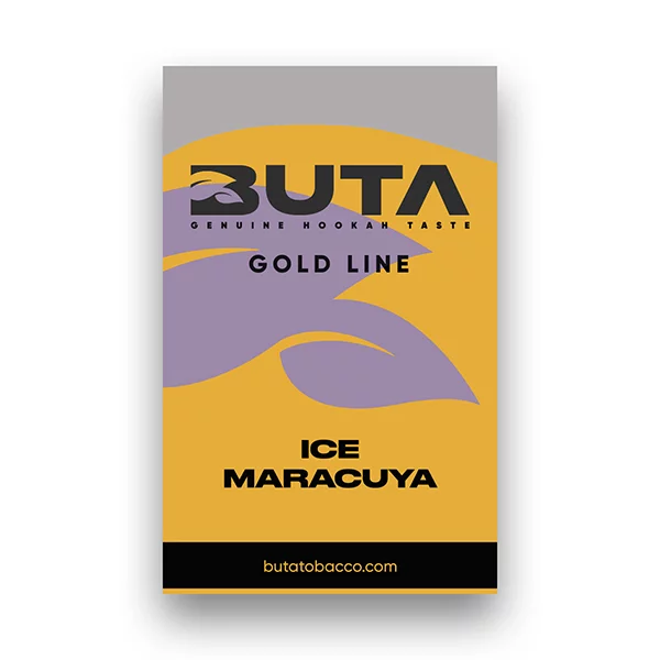 Купити тютюн Buta Gold Line 50g. Ice Maracuya Замовити тютюн Buta Gold Line 50g. Ice Maracuya