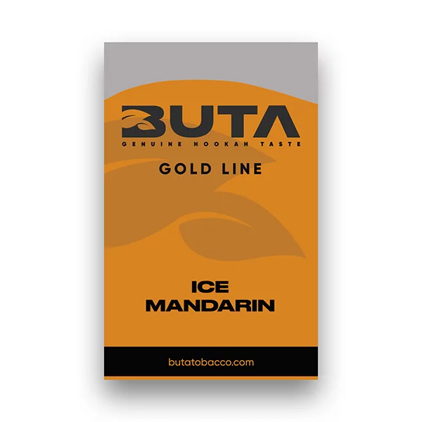 Купити тютюн Buta Gold Line 50g. Ice Tangerine Замовити тютюн Buta Gold Line 50g. Ice Tangerine