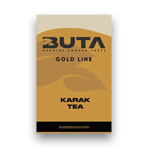 Купити тютюн Buta Gold Line 50g. Karak Tea Замовити тютюн Buta Gold Line 50g. Karak Tea