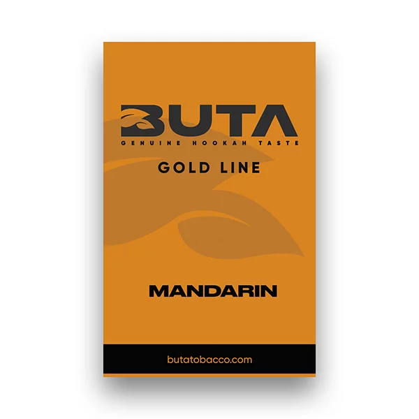 Купити тютюн Buta Gold Line 50g. Mandarin Замовити тютюн Buta Gold Line 50g. Mandarin