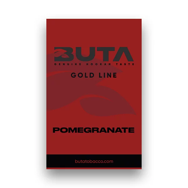 Купити тютюн Buta Gold Line 50g. Pomegranate Замовити тютюн Buta Gold Line 50g. Pomegranate
