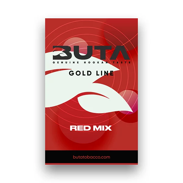 Купити тютюн Buta Gold Line 50g. Red Mix Замовити тютюн Buta Gold Line 50g. Red Mix