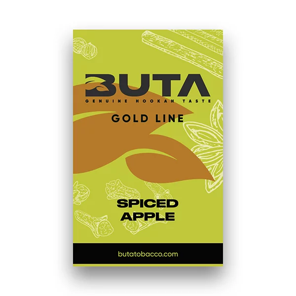 Купити тютюн Buta Gold Line 50g. Spiced Apple Замовити тютюн Buta Gold Line 50g. Spiced Apple