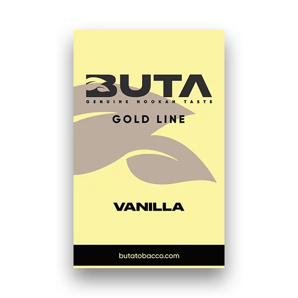 Купити тютюн Buta Gold Line 50g. Vanilla Замовити тютюн Buta Gold Line 50g. Vanilla