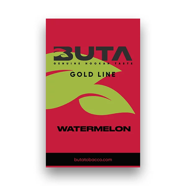 Купити тютюн Buta Gold Line 50g. Watermelon Замовити тютюн Buta Gold Line 50g. Watermelon