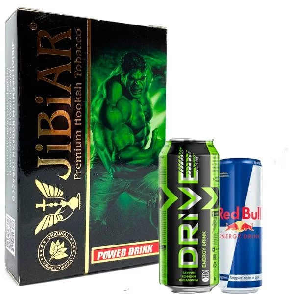 Замовити тютюн Jibiar 50gr. Power Drink