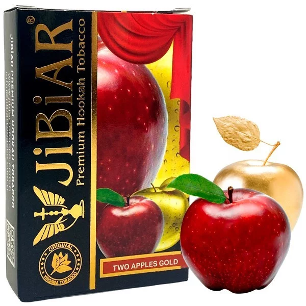 Замовити тютюн Jibiar 50gr. Two Apples Gold