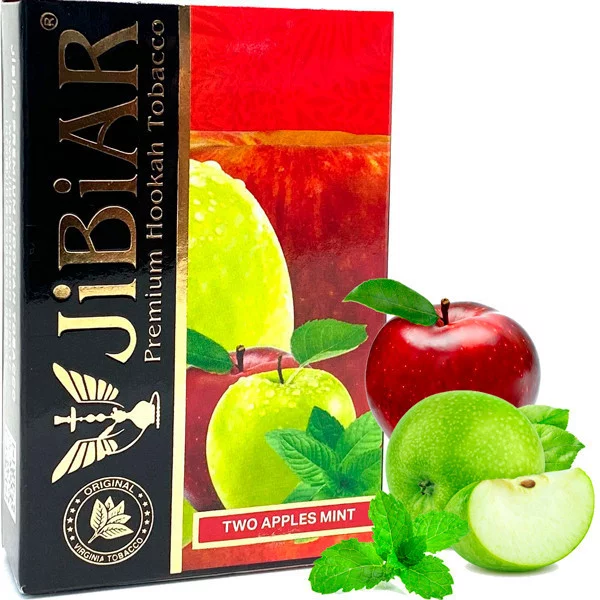 Замовити тютюн Jibiar 50gr. Two Apples Mint
