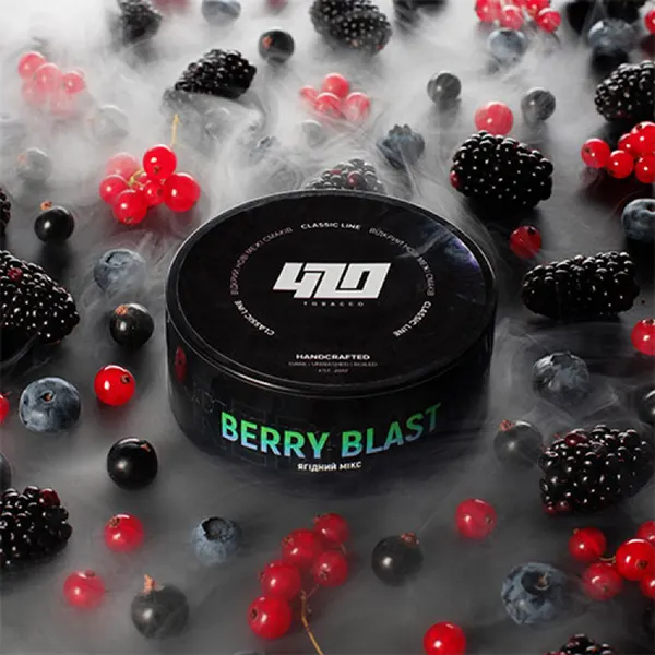 Замовити тютюн 420 Berry blast 40g