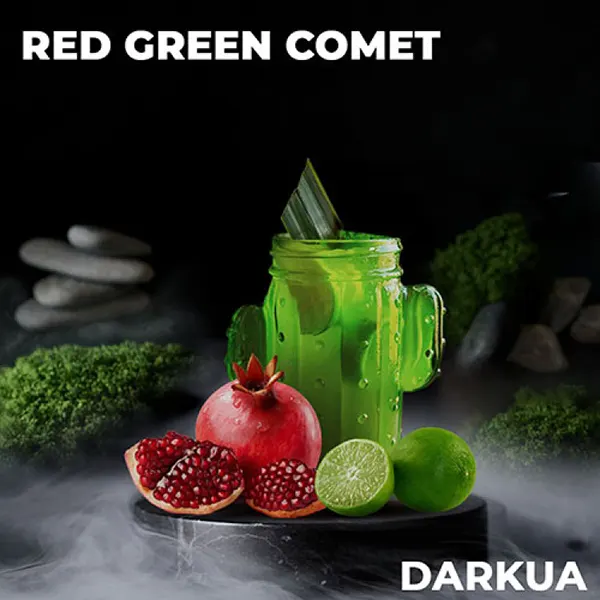 Замовити тютюн Darkua Red Green Comet (Гранат Кактус Лайм)